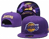 Los Angeles Lakers Team Logo Adjustable Hat YD (9),baseball caps,new era cap wholesale,wholesale hats